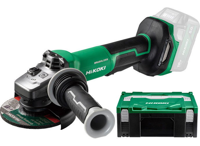 HiKoki G1813DF-W2Z akkus sarokcsiszoló (akku és töltő nélkül, Hitbox kofferben) termék fő termékképe