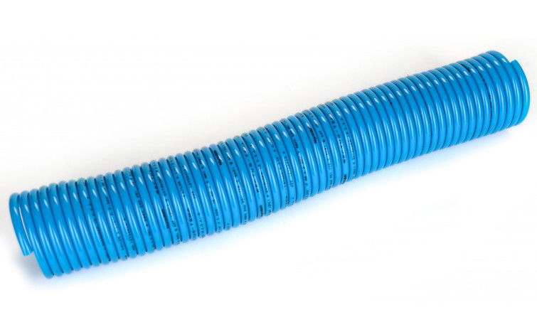 Rectus MFSP08/100 poliamid 12 spiráltömlő, kék, 8x6x1 mm, 10 m hosszú termék fő termékképe