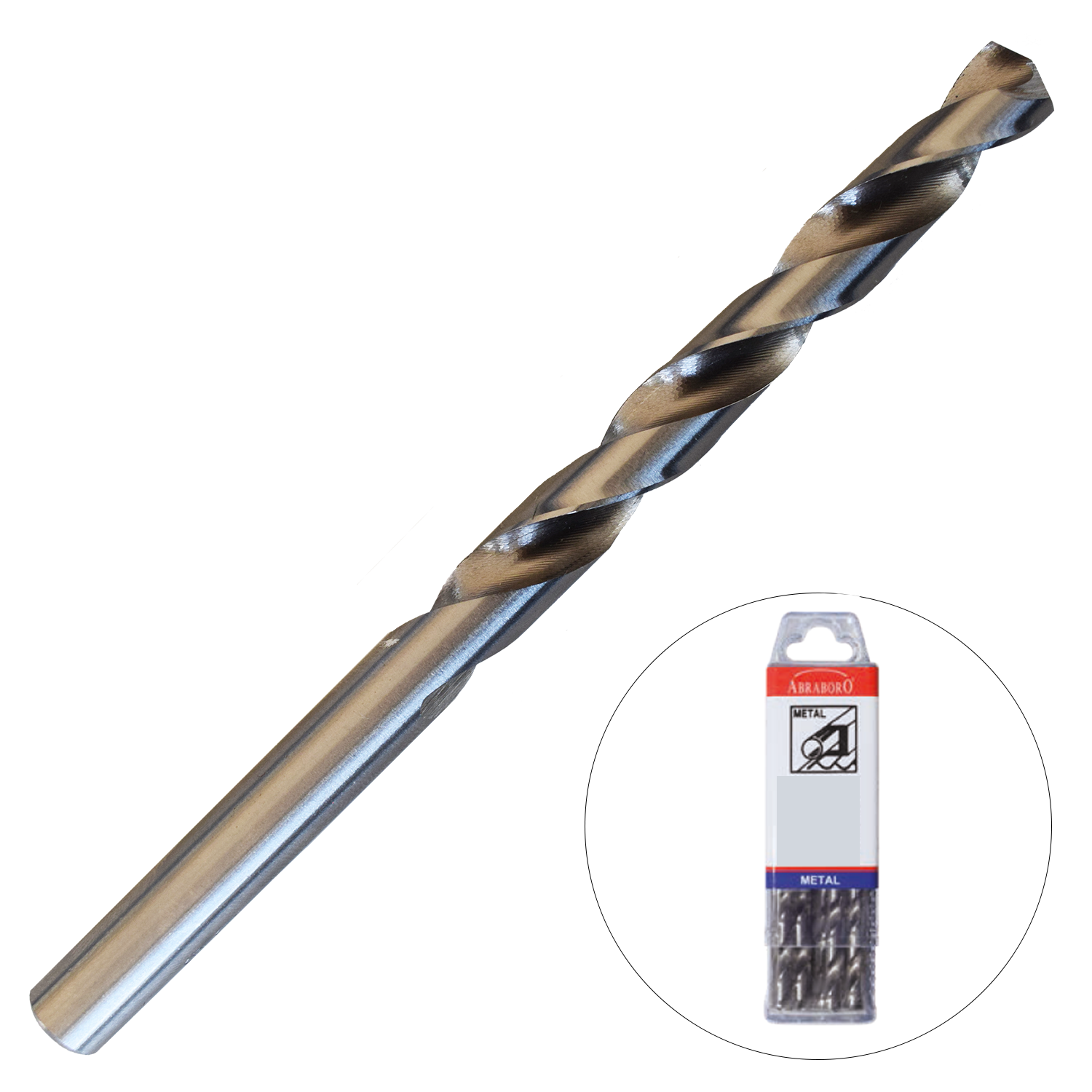 Abraboro 4.1 x 75 / 43 mm HSS-GS fémfúró X-Pack, 10 db/csomag termék fő termékképe