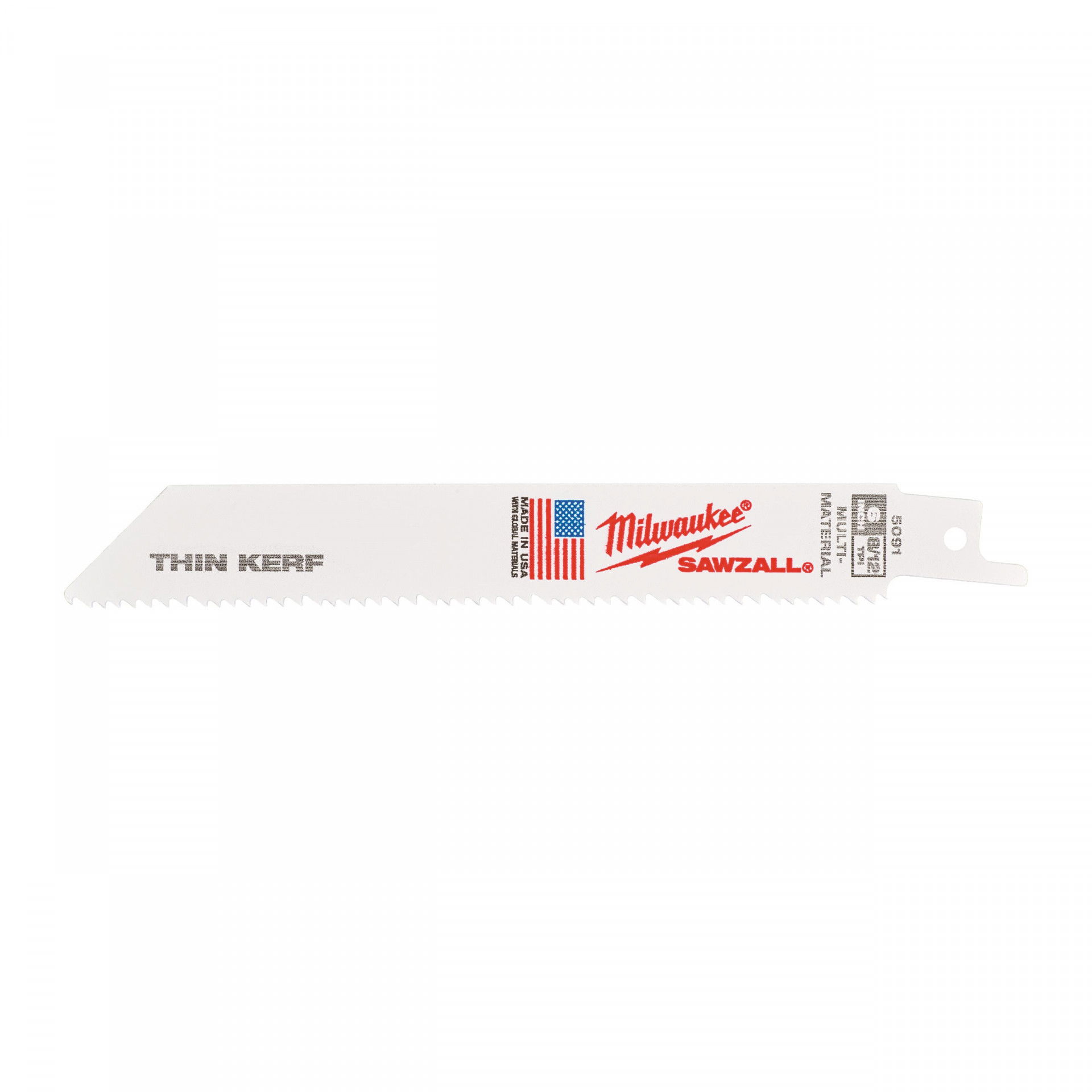 Milwaukee Univerzális szablyafűrészlap, Bi-Met, Co, 150 mm, 8/12 TPi, 50 db/csomag termék fő termékképe