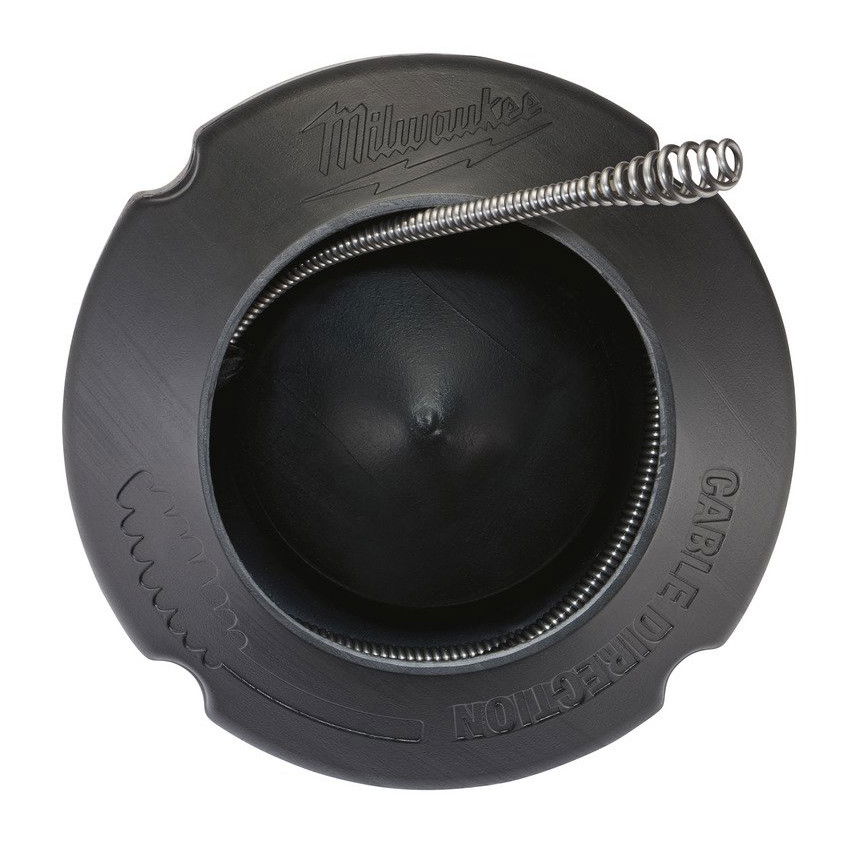 Milwaukee Kábeltartó dob + M12 buzogányfejű acélkábel, spirál, Ø8 mm, 7.6 m termék fő termékképe