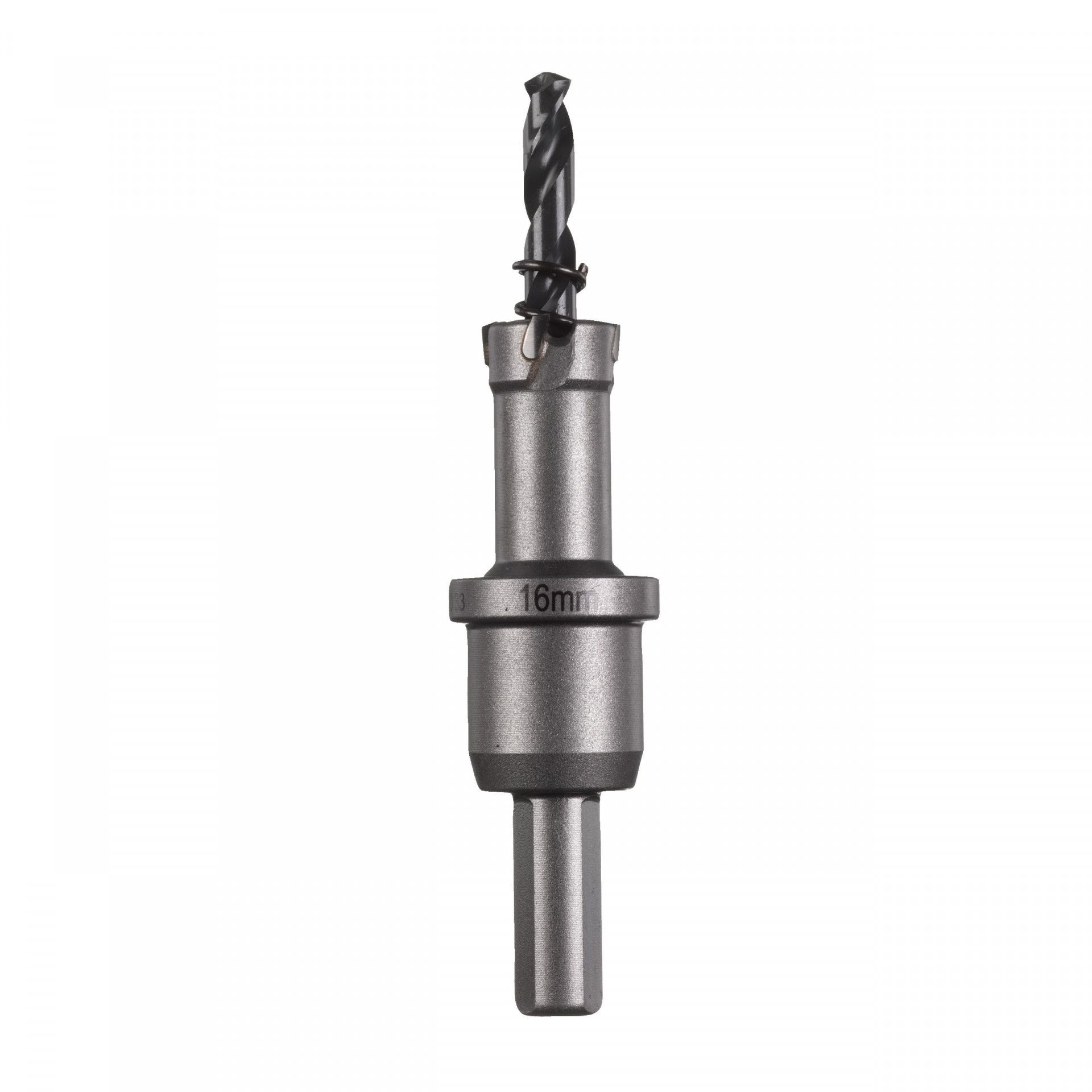 Milwaukee TCT rozsdamentes acél lyukfűrész, 10 mm-es 3-oldalú befogás, Ø16 mm termék fő termékképe