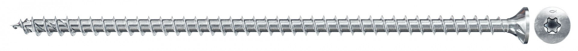 Fischer FPF II CTF 10.0 x 180 BC 50 süllyesztett fejű, kékre horganyzott, végigmenetes szerkezetépítő csavar TX behajtással, 50 db/csomag termék fő termékképe